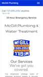 Mobile Screenshot of mcgillplumbing.com